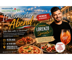 Einladungsflyer Italienischer Abend
