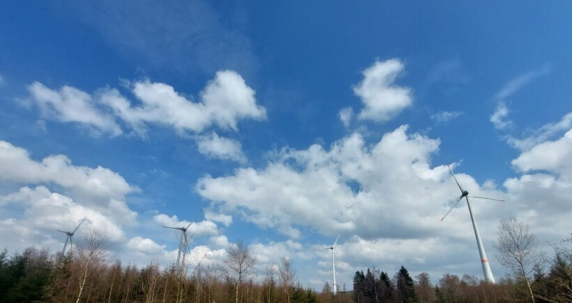 Windenergieanlagen auf dem Kohlberg